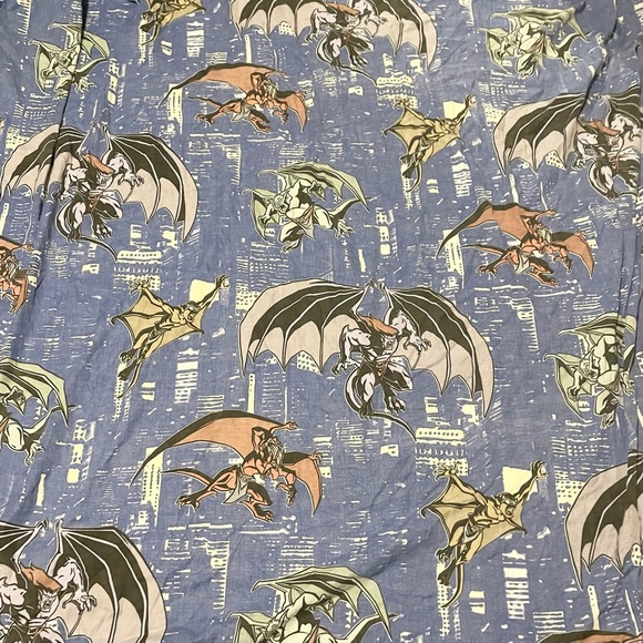Vintage Disney Gargoyles Double / Full Flat Sheet 92” x 82” - Picture 9 of 16